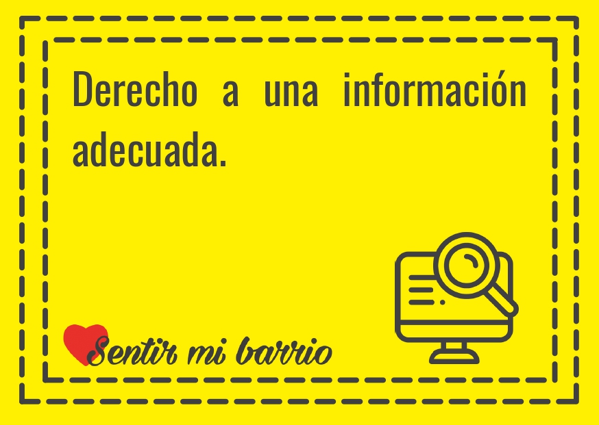 Derecho a una información adecuada