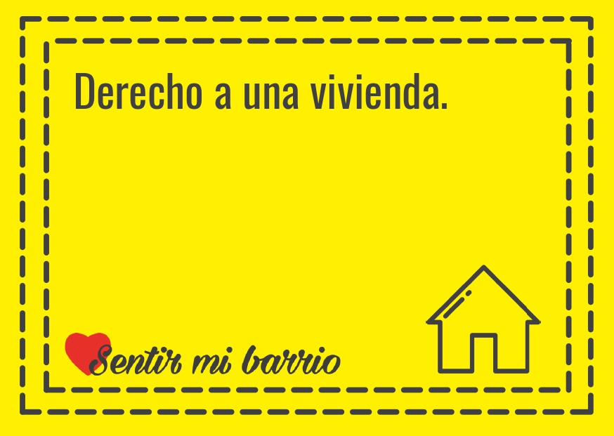 Derecho a una vivienda.